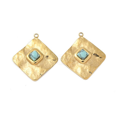 304 Stainless Steel Pendants STAS-L022-459G-02-1