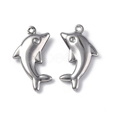 Non-Tarnish 304 Stainless Steel Pendants STAS-G298-01P-1