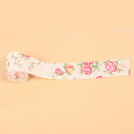 Cotton and Linen Wired Ribbon FABR-PW0001-246C-1
