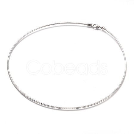 Tarnish Resistant 304 Stainless Steel Chain Necklaces NJEW-F195-57A-P-1