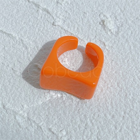 Summer Resin Cuff Rings for Women WG17B75-10-1