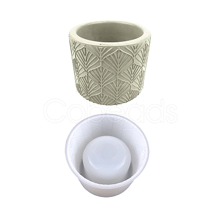 Column Flower Pot Silicone Molds LS-DIY-M039-18C-1