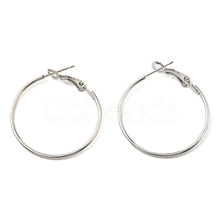 Iron Huggie Hoop Earring Findings IFIN-E025-01C-P-1