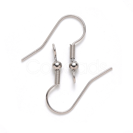 Tarnish Resistant 304 Stainless Steel Earring Hooks STAS-S111-003-1