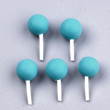 Handmade Polymer Clay 3D Lollipop Beads CLAY-T016-82B-1