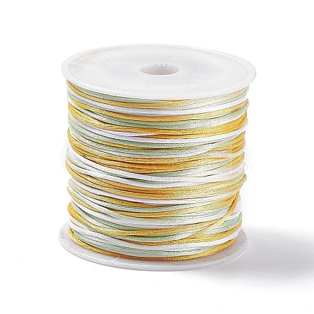 Segment Dyed Nylon Rattail Satin Cords NWIR-A008-01J-1