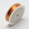 Bare Round Copper Wire, Raw Copper Wire, Copper Jewelry Craft Wire, Raw, 28 Gauge, 0.3mm, about 68.89 Feet(21m)/roll, 10 rolls/set