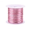 Copper Craft Wire Copper Beading Wire, Long-Lasting Plated, Pink, 21 Gauge, 0.7mm, about 42.65 Feet(13m)/roll