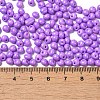6/0 Opaque Baking Paint Glass Seed Beads SEED-M012-02A-11-4