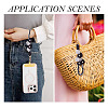 Hand-woven Flower Pendant Decorations KEYC-TAC0009-02KCG-07-6