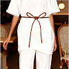 Round PU Leather Cord Tie Knot Belts for Dress DIY-WH20007-802B-04-6