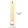Ion Plating(IP) 304 Stainless Steel Pendants LS-STAS-I311-13G-3