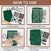 Silicone Clay Texture Mat AJEW-WH0447-051-3