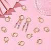 SHEGRACE Brass Leverback Earring Findings XGR0091G-88G-5