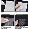 2 Sheets 2 Style Glitter Hotfix Rhinestone DIY-FG0002-65-4