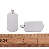 Tarnish Resistant 304 Stainless Steel Big Pendants STAS-I140-19F-S-4