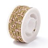 Ion Plating(IP) 304 Stainless Steel Enamel Curb Chains CHS-P013-01G-08-4