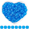 500Pcs Transparent Plastic Beads KY-SP0001-54B-1