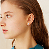 30Pcs 15 Style Cubic Zirconia Lip Rings EJEW-AN0003-65-3