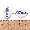Handmade Porcelain Pendants PR-CBA8966-12G-2