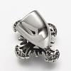 304 Stainless Steel Clasp Rhinestone Settings STAS-P169-50AS-2
