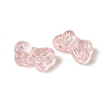 UV Plating Transparent Acrylic Beads OACR-G036-14G-2