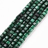 Natural Malachite Beads Strands G-C009-B24-1