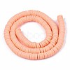 Handmade Polymer Clay Beads X-CLAY-R067-8.0mm-13-2