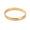 2mm Polished Plain Dome Finger Ring for Girl Women RJEW-C012-05G-G-1