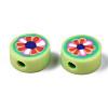 Handmade Polymer Clay Beads CLAY-N008-039E-3