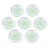 Transparent Resin Pendants RESI-N030-004C-1