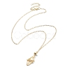 304 Stainless Steel Braided Macrame Pouch Empty Stone Holder for Pendant Necklace Making NJEW-TA00079-02-1