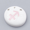Constellation/Zodiac Sign Resin Cabochons CRES-N010-07L-1