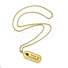 Constellation 304 Stainless Steel Micro Pave Clear Cubic Zirconia Wheat Chain Pendant Necklaces for Women Men NJEW-U007-01J-2