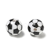 Sports Opaque Acrylic Beads AC-CBAC27C-02A-2