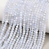 Natural Blue Lace Agate Beads Strands G-E411-12-3mm-02-1