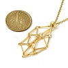 304 Stainless Steel Macrame Pouch Braided Gemstone Holder NJEW-JN04468-08-3
