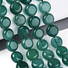 Dyed Natural White Jade Beads Strands G-T143-16H-1