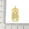 304 Stainless Steel Pendants STAS-U041-03B-G-3