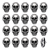 20Pcs Alloy Buttons BUTT-AR0001-39B-1