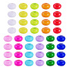 110Pcs 11 Colors Opaque Acrylic European Beads SACR-TA0001-75-2