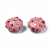 Polymer Clay Rhinestone Beads RB-S056-27B-3