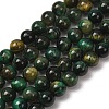 Grade AB Natural Tiger Eye Beads Strands G-B133-A02-6MM-02-2