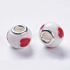 Handmade Lampwork European Beads LAMP-S193-008E-2