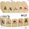 Christmas Theme Cartoon Paper Stickers STIC-P013-08A-1