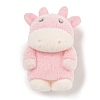 Flocking Resin Cute Pendants RESI-L043-01P-05-1