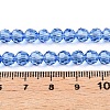 Transparent Glass Beads Strands EGLA-A035-T4mm-D14-4