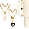 2 Sets Alloy Enamel Cup Pendant Decorations HJEW-SC0001-56U-1