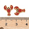 304 Stainless Steel Enamel Charms STAS-Z139-03G-12-3