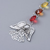 Chandelier Suncatchers Prisms Octogon Glass Chakra Hanging Pendant AJEW-G025-C05-3